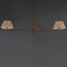 Myhouse Lighting Maxim - 18412OWWBR - Two Light Pendant - Dunbridge - Weathered Brass