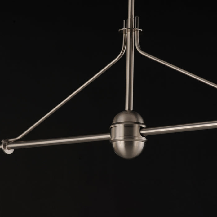 Myhouse Lighting Maxim - 18412OFPN - Two Light Pendant - Dunbridge - Polished Nickel