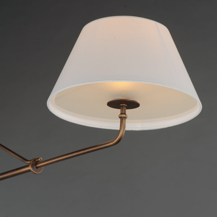 Myhouse Lighting Maxim - 18412OFWBR - Two Light Pendant - Dunbridge - Weathered Brass