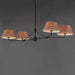 Myhouse Lighting Maxim - 18414RBANB - Four Light Chandelier - Dunbridge - Antique Bronze