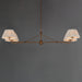 Myhouse Lighting Maxim - 18414BWWBR - Four Light Chandelier - Dunbridge - Weathered Brass