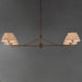 Myhouse Lighting Maxim - 18414OWWBR - Four Light Chandelier - Dunbridge - Weathered Brass