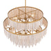 Myhouse Lighting Maxim - 22514WWTNAB - Ten Light Chandelier - Marimba - Weathered White
