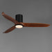 Myhouse Lighting Maxim - 88830WTBK - 52" Ceiling Fan - Woodwind - Black