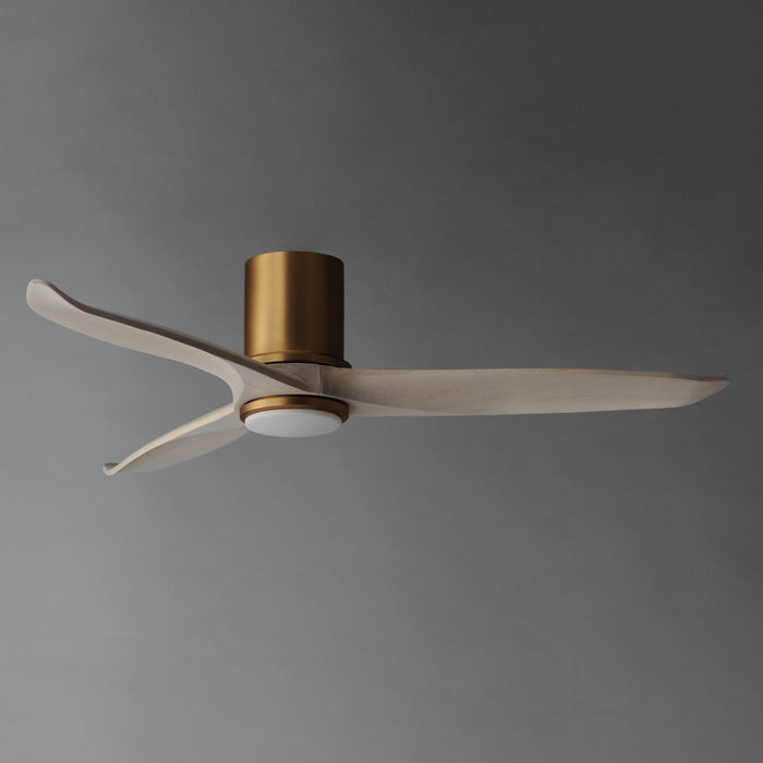 Myhouse Lighting Maxim - 88830WTNABWWT - 52" Ceiling Fan - Woodwind - Natural Aged Brass
