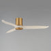 Myhouse Lighting Maxim - 88830WTNABWWT - 52" Ceiling Fan - Woodwind - Natural Aged Brass