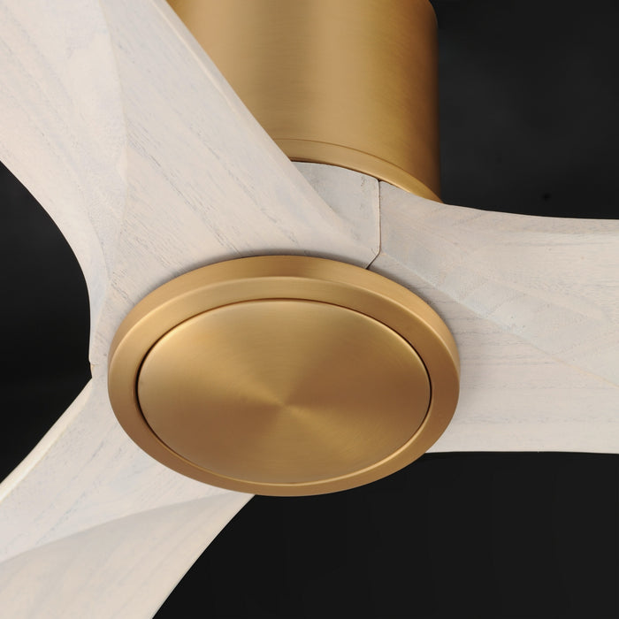 Myhouse Lighting Maxim - 88830WTNABWWT - 52" Ceiling Fan - Woodwind - Natural Aged Brass