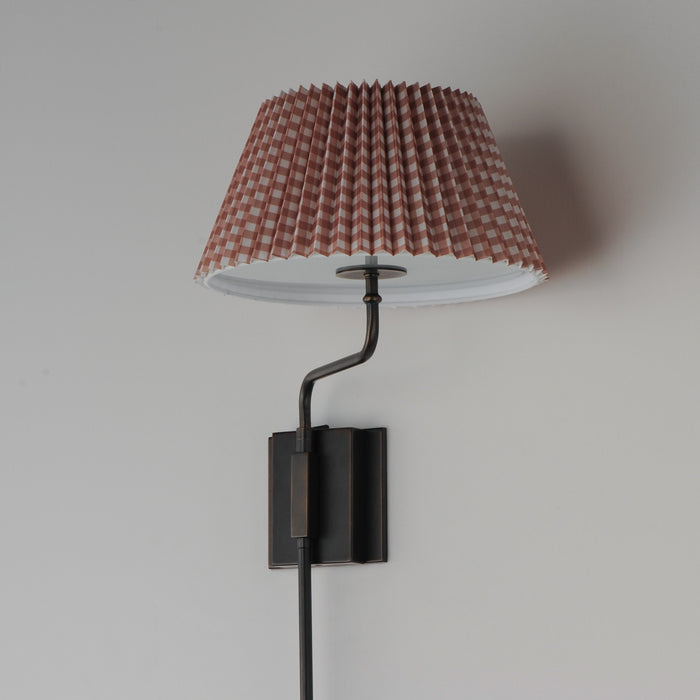 Myhouse Lighting Maxim - 18410RBANB - One Light Wall Sconce - Dunbridge - Antique Bronze