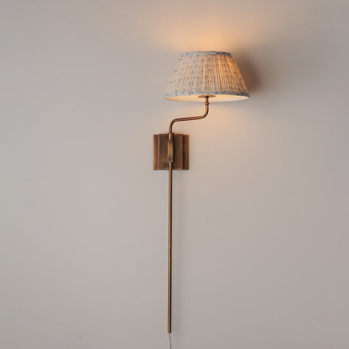 Myhouse Lighting Maxim - 18410BWWBR - One Light Wall Sconce - Dunbridge - Weathered Brass