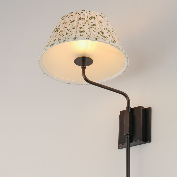 Myhouse Lighting Maxim - 18410OWANB - One Light Wall Sconce - Dunbridge - Antique Bronze