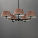 Myhouse Lighting Maxim - 18415RBANB - Five Light Chandelier - Dunbridge - Antique Bronze
