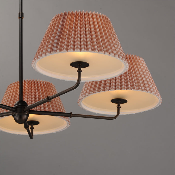 Myhouse Lighting Maxim - 18415RBANB - Five Light Chandelier - Dunbridge - Antique Bronze