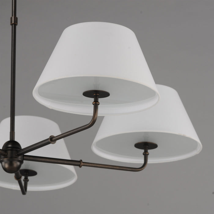 Myhouse Lighting Maxim - 18415OFANB - Five Light Chandelier - Dunbridge - Antique Bronze
