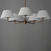 Myhouse Lighting Maxim - 18415OFWBR - Five Light Chandelier - Dunbridge - Weathered Brass