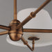 Myhouse Lighting Maxim - 18415OFWBR - Five Light Chandelier - Dunbridge - Weathered Brass