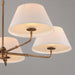 Myhouse Lighting Maxim - 18415OFWBR - Five Light Chandelier - Dunbridge - Weathered Brass