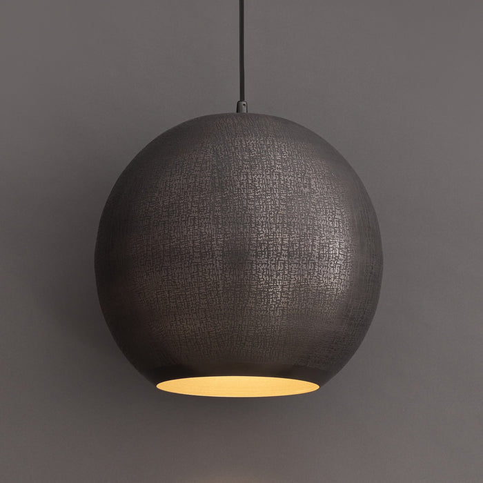 Myhouse Lighting Maxim - 29132PE - One Light Pendant - Aurelia - Pewter