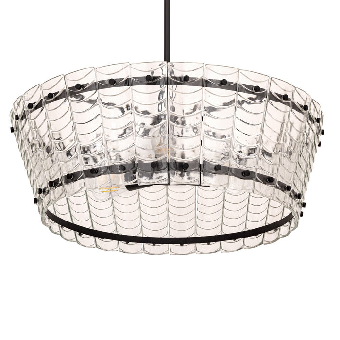 Myhouse Lighting Maxim - 21874CLBZ - Four Light Chandelier - Ruche - Bronze