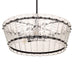 Myhouse Lighting Maxim - 21874CLBZ - Four Light Chandelier - Ruche - Bronze