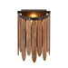 Myhouse Lighting Maxim - 22510WNGM - One Light Wall Sconce - Marimba - Walnut