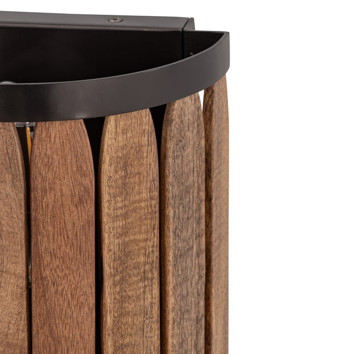 Myhouse Lighting Maxim - 22510WNGM - One Light Wall Sconce - Marimba - Walnut
