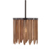 Myhouse Lighting Maxim - 22511WNGM - One Light Pendant - Marimba - Walnut