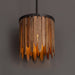 Myhouse Lighting Maxim - 22511WNGM - One Light Pendant - Marimba - Walnut