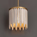 Myhouse Lighting Maxim - 22511WWTNAB - One Light Pendant - Marimba - Weathered White