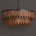 Myhouse Lighting Maxim - 22513WNGM - Seven Light Pendant - Marimba - Walnut