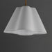 Myhouse Lighting Maxim - 18101WTNAB - One Light Pendant - Saxon - Natural Aged Brass