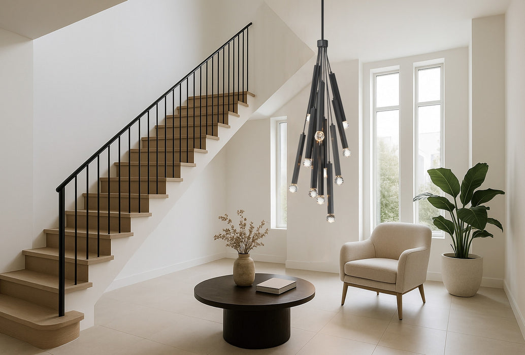 Myhouse Lighting ET2 - E23347-122BK - LED Pendant - Allumettes - Black