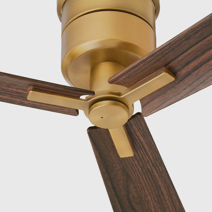 Myhouse Lighting Quorum - 138563-47 - 56" Patio Fan - Osprey - Brushed Brass