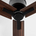 Myhouse Lighting Quorum - 138563-59 - 56" Patio Fan - Osprey - Matte Black
