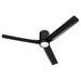 Myhouse Lighting Quorum - 17356-59 - 56" Patio Fan - Barrett - Matte Black