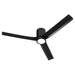 Myhouse Lighting Quorum - 17356-59 - 56" Patio Fan - Barrett - Matte Black