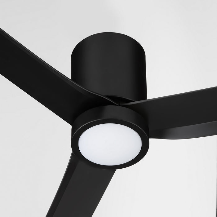 Myhouse Lighting Quorum - 17356-59 - 56" Patio Fan - Barrett - Matte Black
