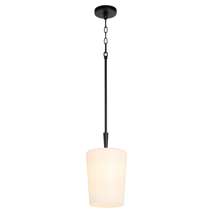 Myhouse Lighting Quorum - 3204-259 - One Light Pendant - Goodwin - Matte Black
