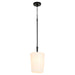 Myhouse Lighting Quorum - 3204-259 - One Light Pendant - Goodwin - Matte Black