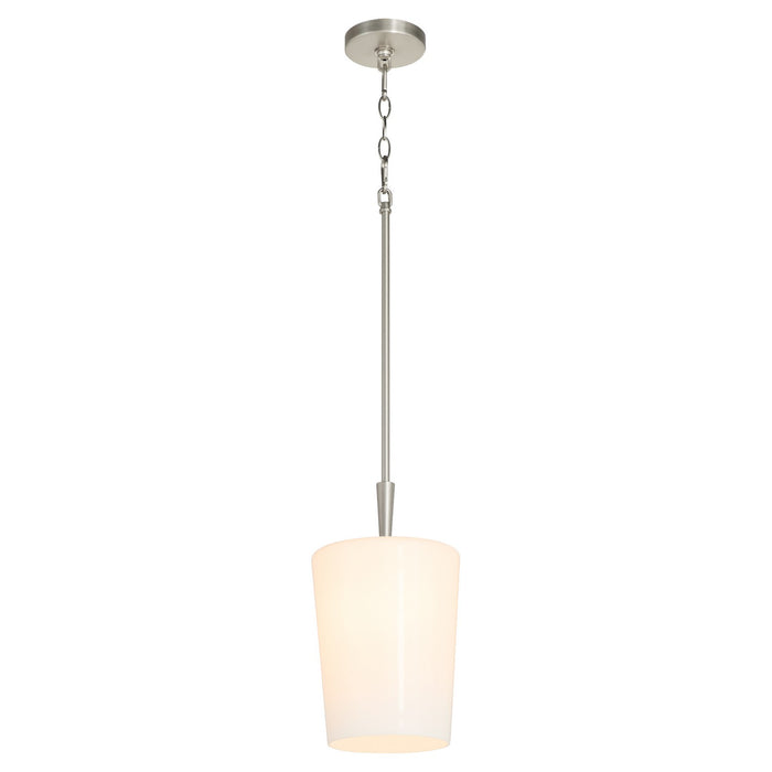 Myhouse Lighting Quorum - 3204-265 - One Light Pendant - Goodwin - Satin Nickel