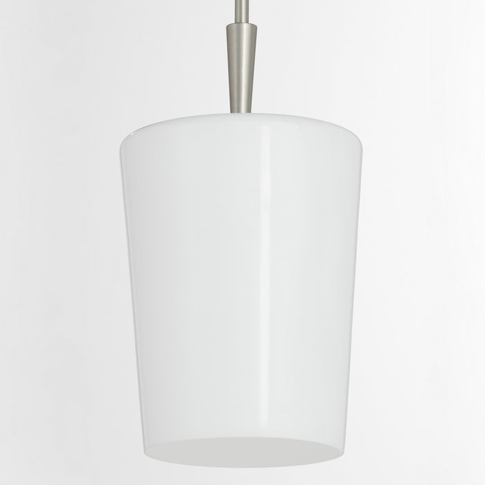 Myhouse Lighting Quorum - 3204-265 - One Light Pendant - Goodwin - Satin Nickel