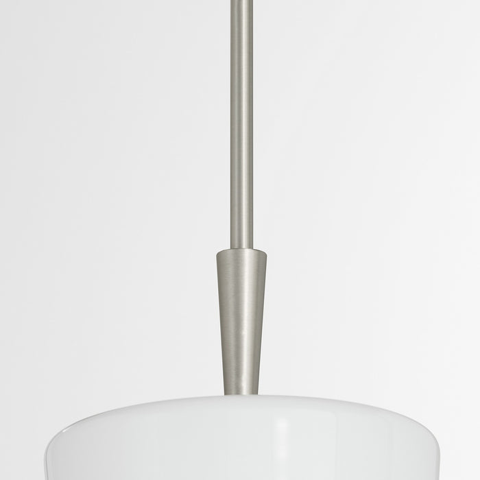 Myhouse Lighting Quorum - 3204-265 - One Light Pendant - Goodwin - Satin Nickel