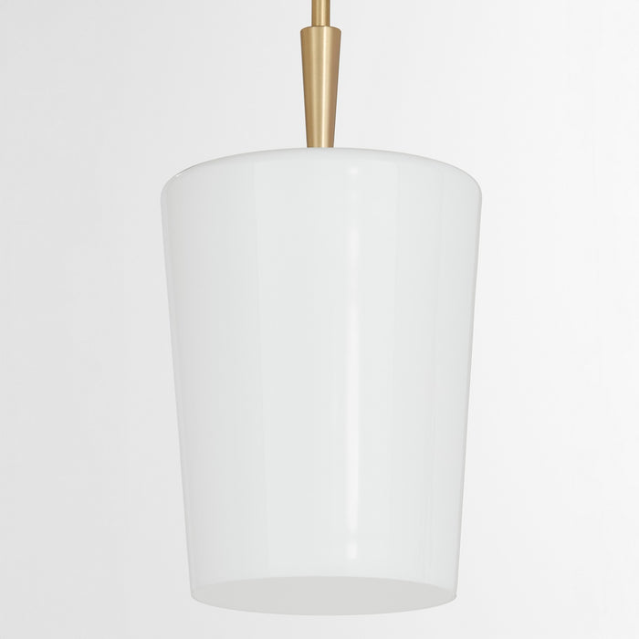 Myhouse Lighting Quorum - 3204-280 - One Light Pendant - Goodwin - Aged Brass