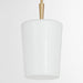 Myhouse Lighting Quorum - 3204-280 - One Light Pendant - Goodwin - Aged Brass