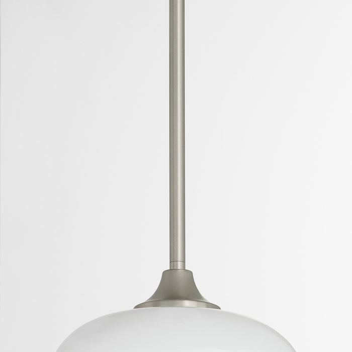 Myhouse Lighting Quorum - 3313-265 - One Light Pendant - Raymond - Satin Nickel