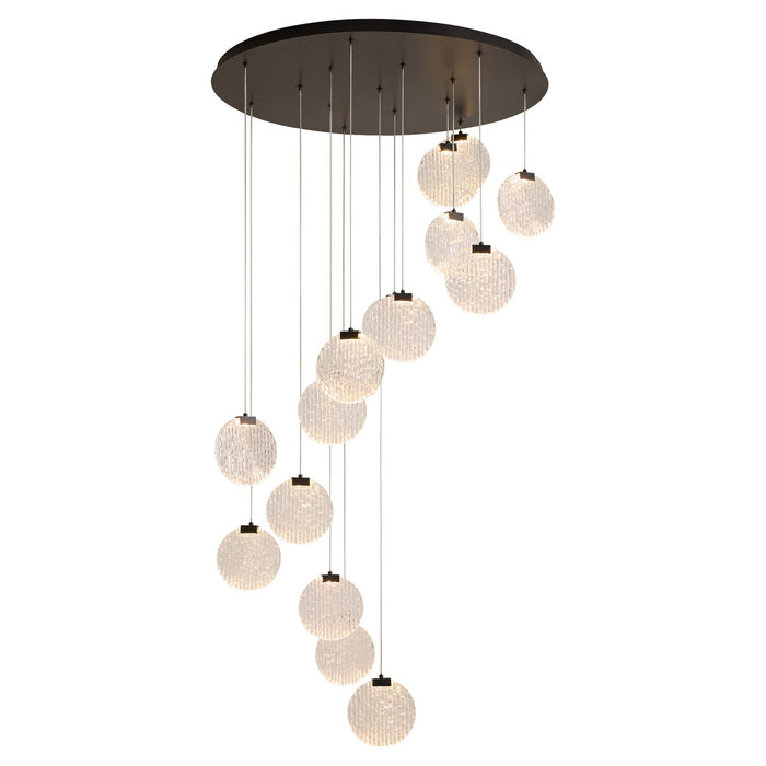 Myhouse Lighting Quorum - 3-6052-15 - LED Pendant - Axiom - Black