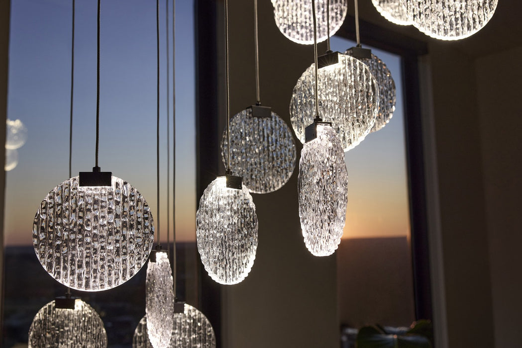 Myhouse Lighting Quorum - 3-6052-15 - LED Pendant - Axiom - Black