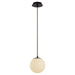 Myhouse Lighting Quorum - 3-6710-15 - LED Pendant - Luna - Black