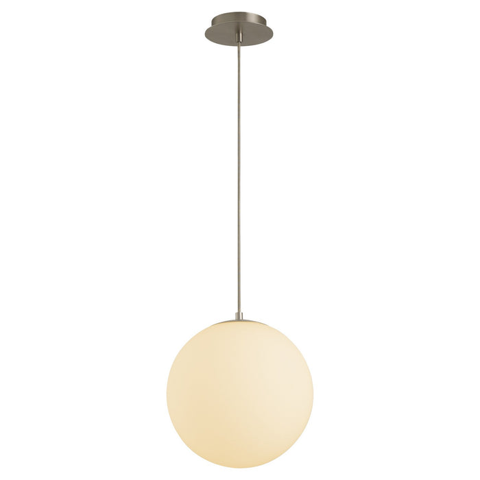 Myhouse Lighting Quorum - 3-6730-24 - LED Pendant - Luna - Satin Nickel