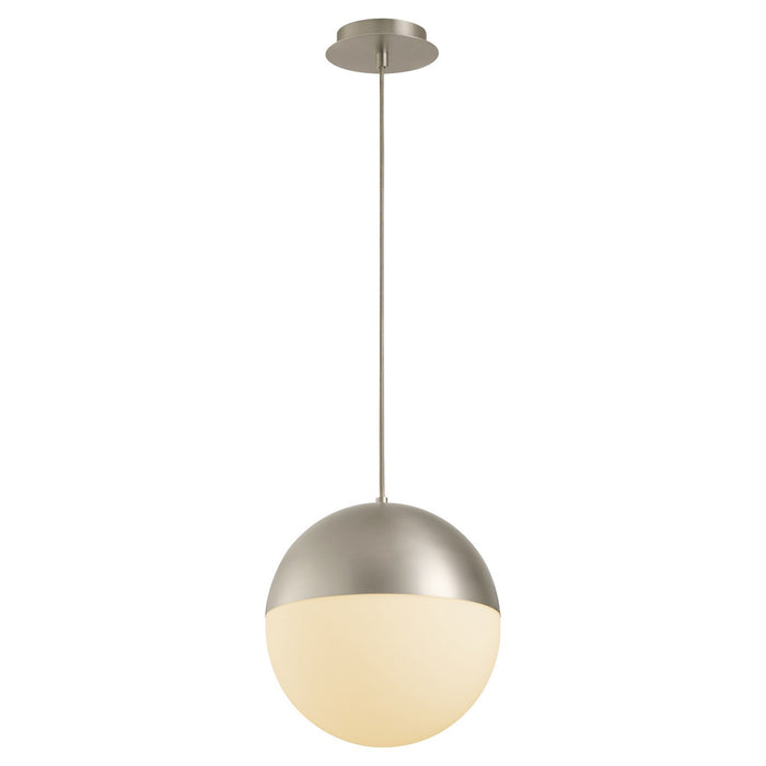 Myhouse Lighting Quorum - 3-6730-24 - LED Pendant - Luna - Satin Nickel