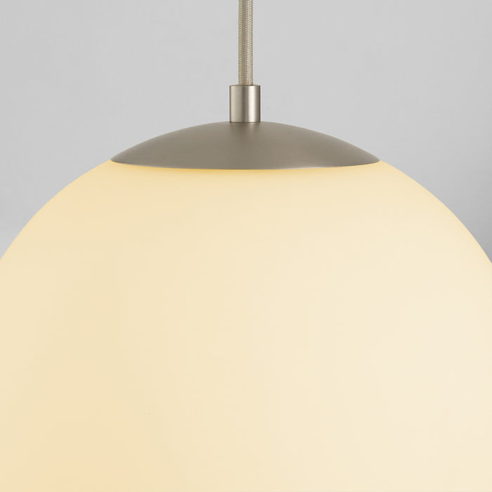 Myhouse Lighting Quorum - 3-6730-24 - LED Pendant - Luna - Satin Nickel
